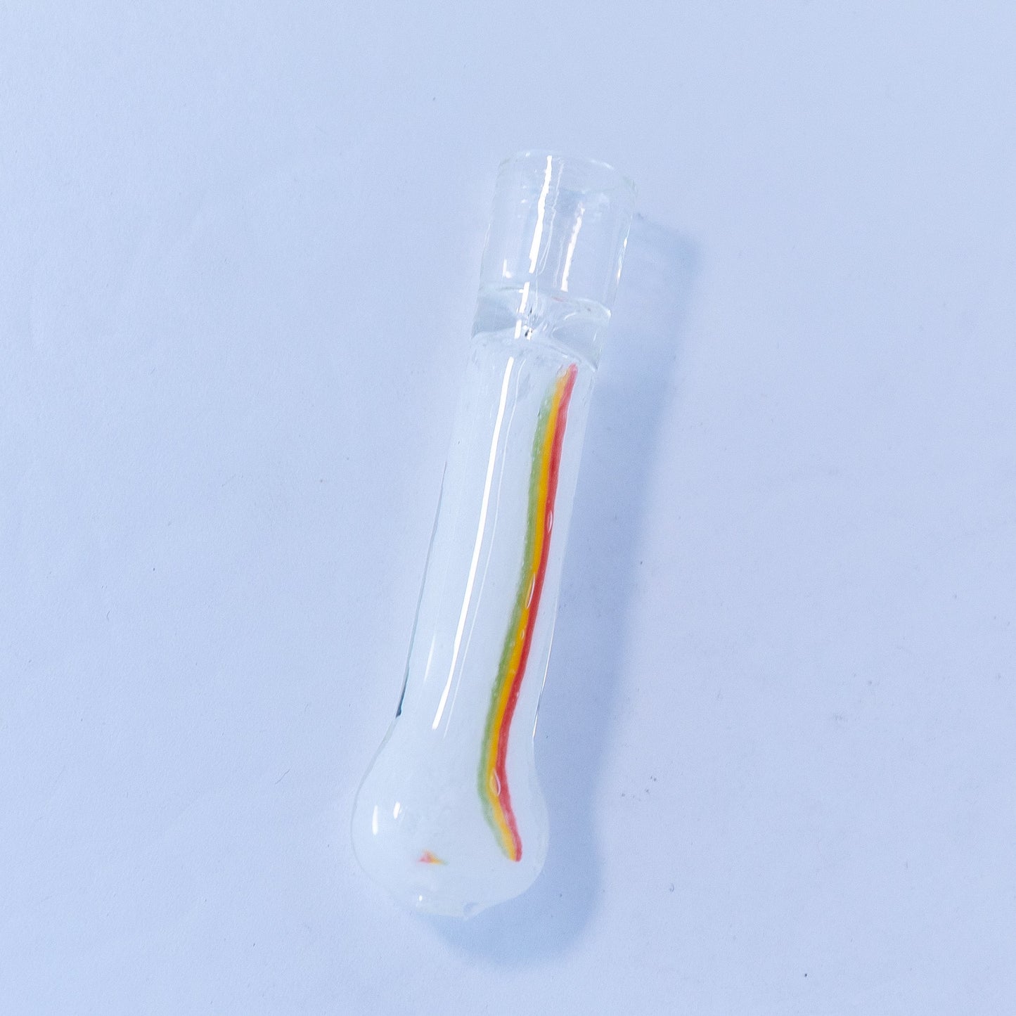 Small Rasta/White Chillum