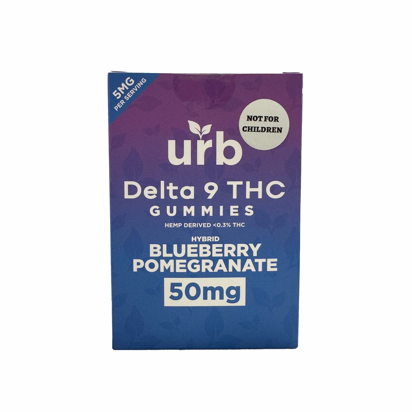 URB D9 THC Gummies 50mg