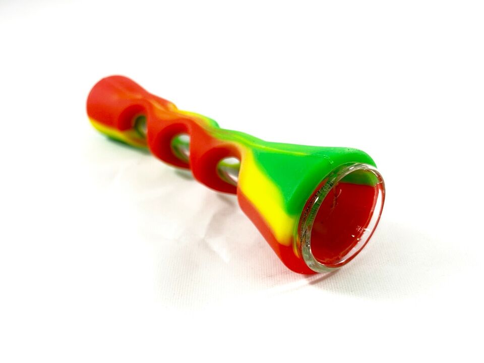 Silicone Chillum Assorted Colors