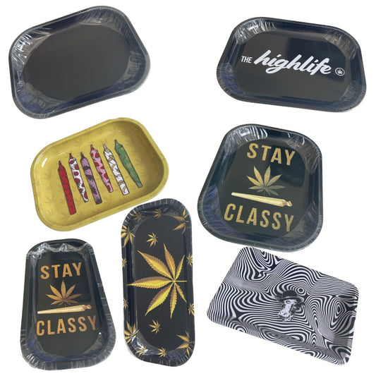 Assorted Rolling Trays Medium