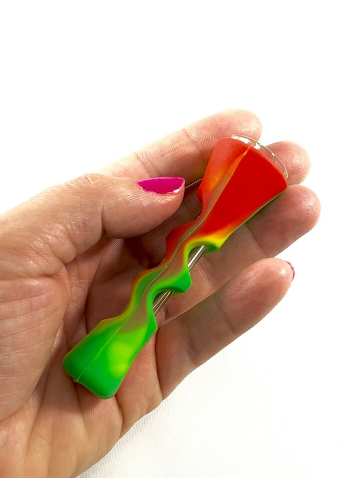 Silicone Chillum Assorted Colors